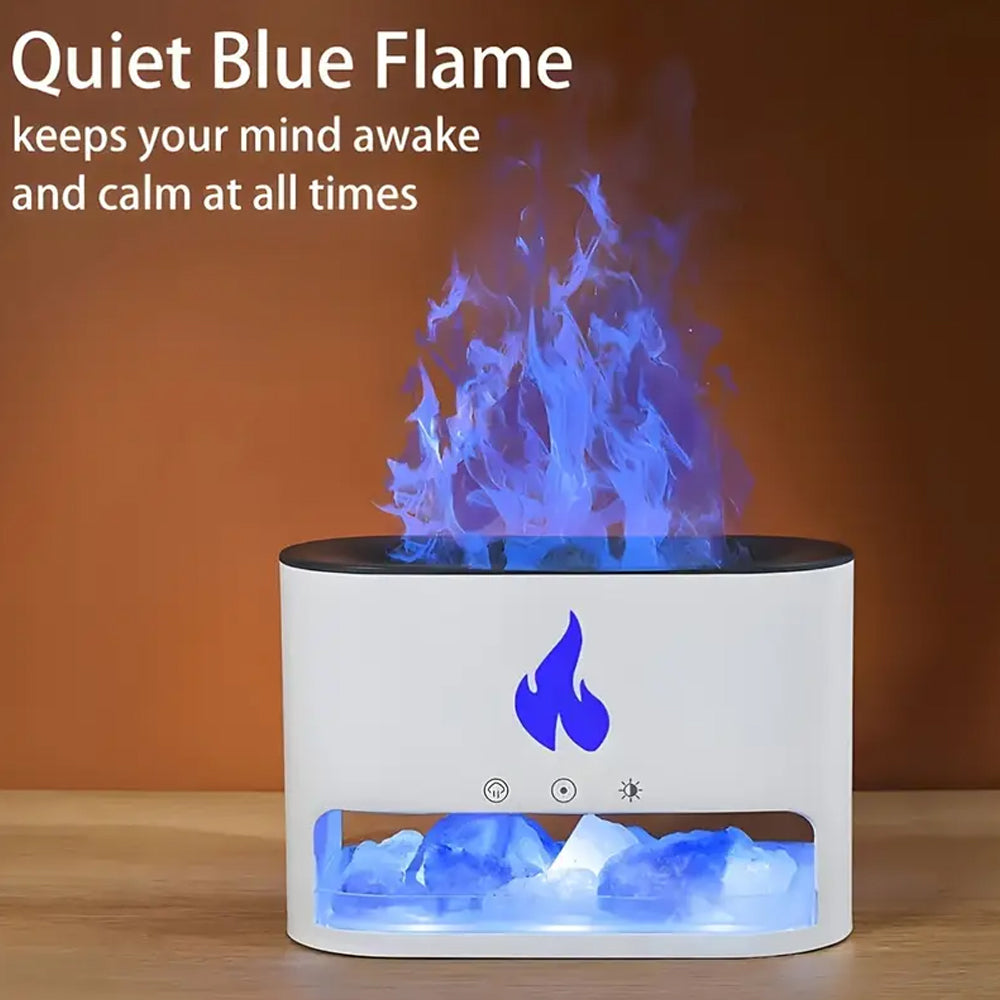 Vulkan Air Humidifier & Aroma Diffuser 240 ml with Crystal Salt | Stornfield