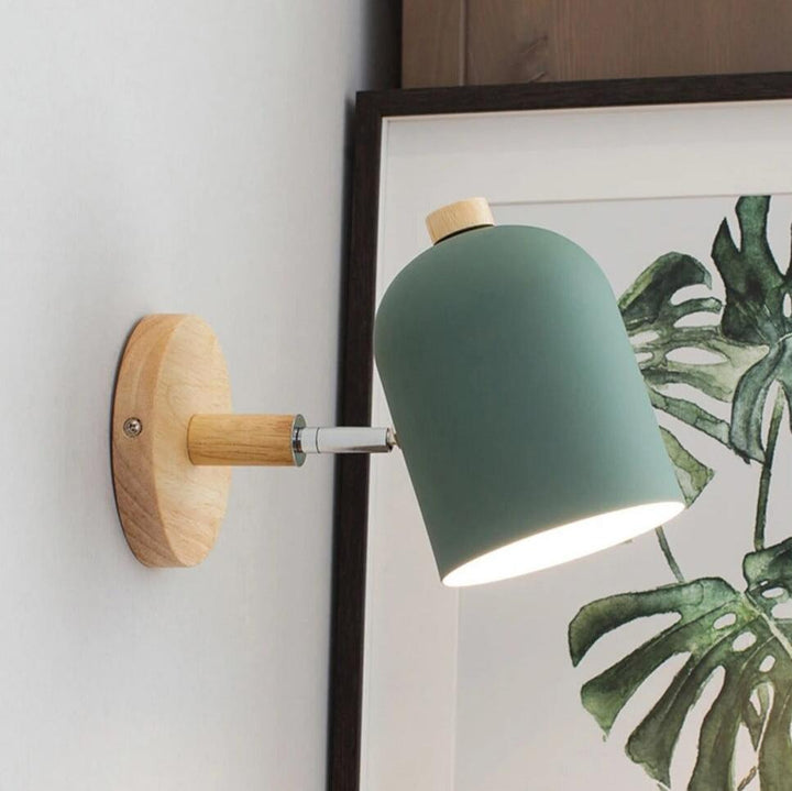 Stornfield | LumoLight – Scandinavian Wooden Wall Sconce