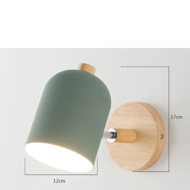 Stornfield | LumoLight – Scandinavian Wooden Wall Sconce