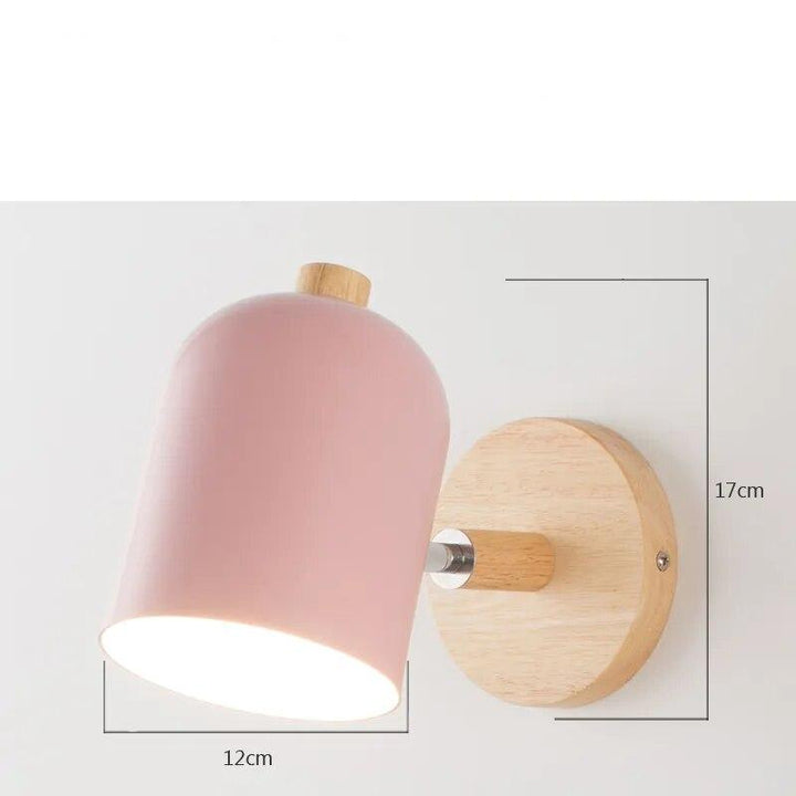 Stornfield | LumoLight – Scandinavian Wooden Wall Sconce