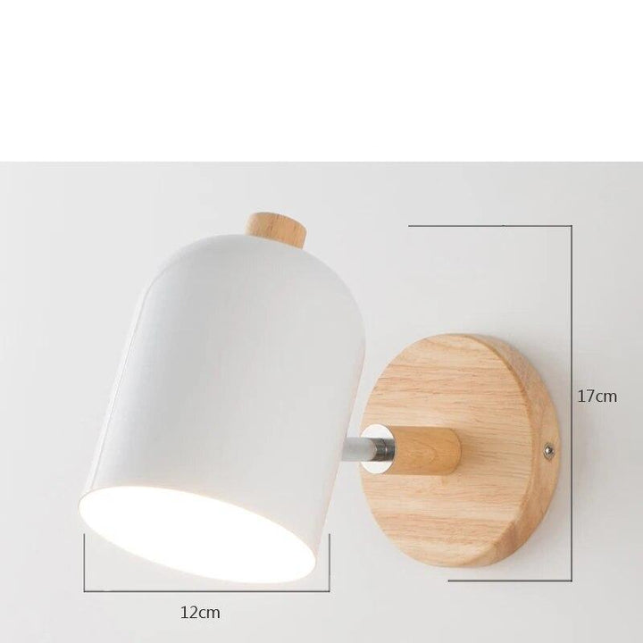 Stornfield | LumoLight – Scandinavian Wooden Wall Sconce