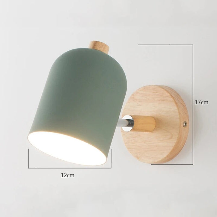 Stornfield | LumoLight – Scandinavian Wooden Wall Sconce