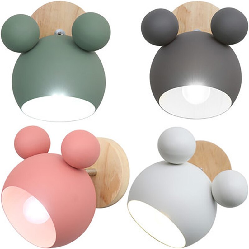 Glownest Modern LED Wall Light for Stornfield Children's Room