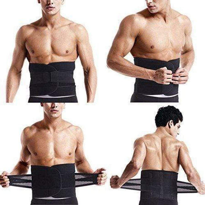 Stornfield | Waist Trainer for Men - Burn Belly Fat Slim Sweat Belt