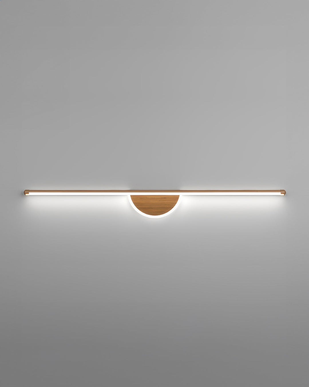Stornfield | Modern Arc Wooden Wall Sconce