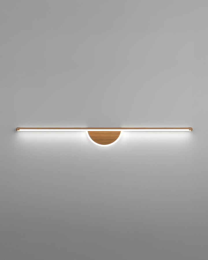 Stornfield | Modern Arc Wooden Wall Sconce