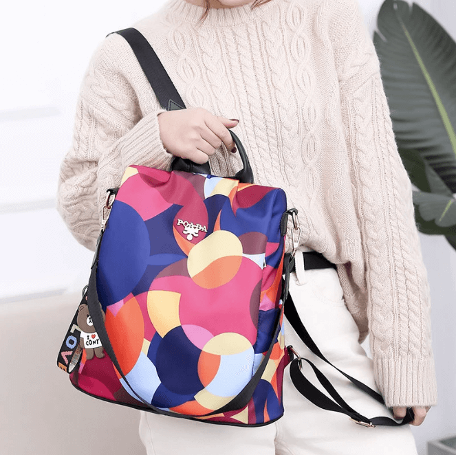 Water-Resistant Anti-Theft Women’s Backpack with Multiple Compartments – SafeHold | Stornfield