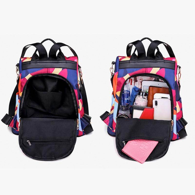 Water-Resistant Anti-Theft Women’s Backpack with Multiple Compartments – SafeHold | Stornfield