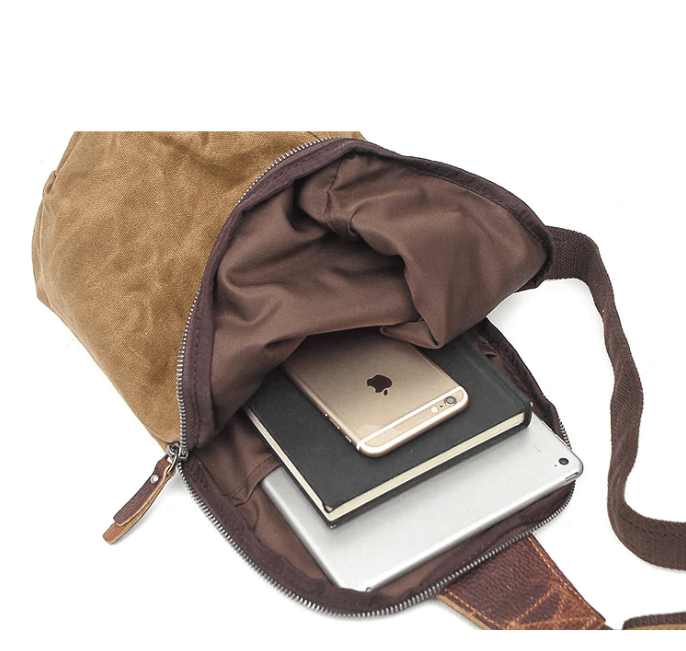Water-Resistant Canvas Crossbody Bag with Anti-Theft Pocket – MultiWear | Stornfield