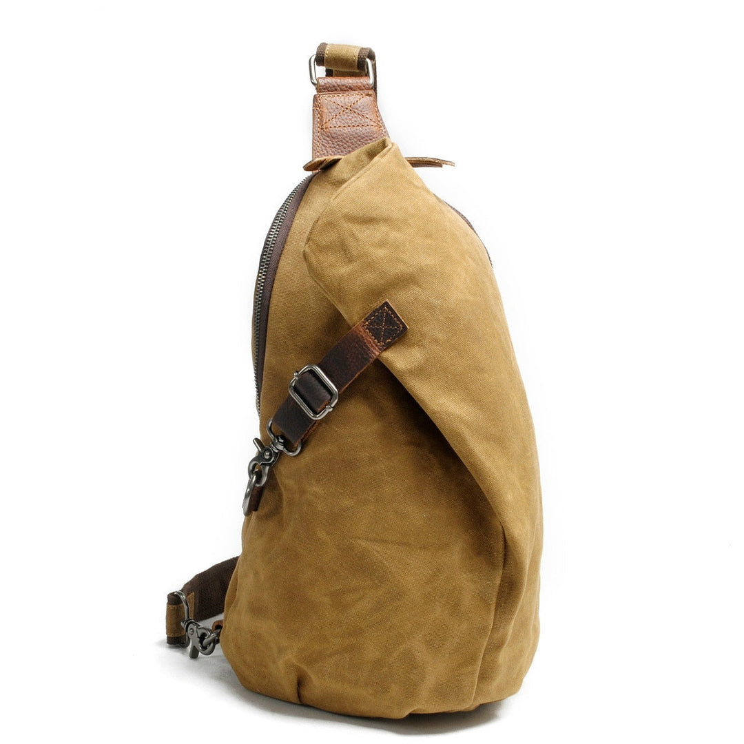 Water-Resistant Canvas Crossbody Bag with Anti-Theft Pocket – MultiWear | Stornfield