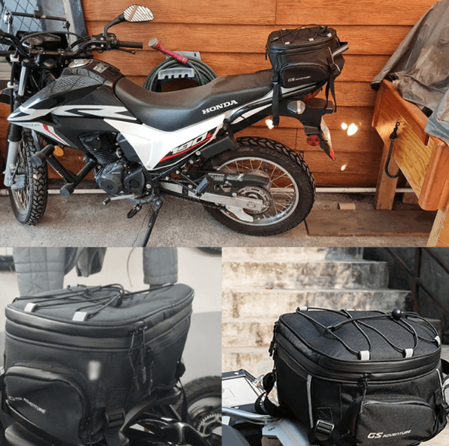 Water-Resistant Motorcycle Gear Bag with Multiple Compartments | Stornfield