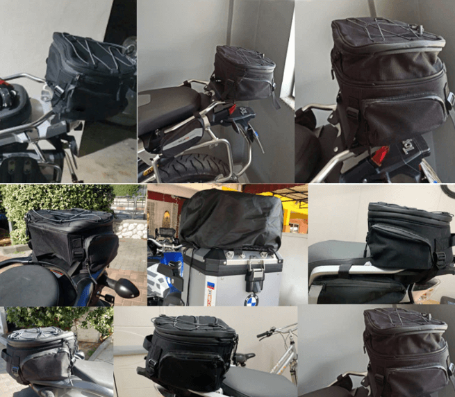 Water-Resistant Motorcycle Gear Bag with Multiple Compartments | Stornfield
