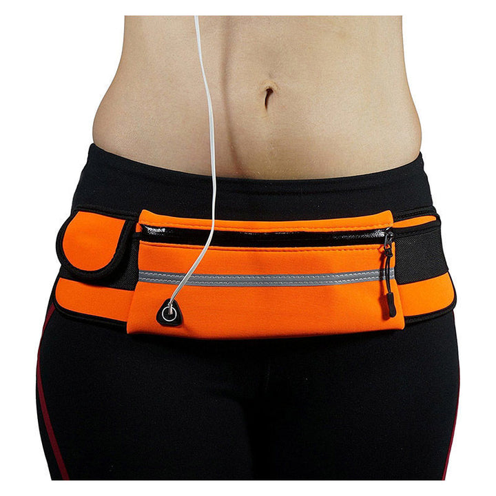Water-Resistant Running Waist Belt – 1+1 FREE Fitness & Travel Storage Pack | Stornfield