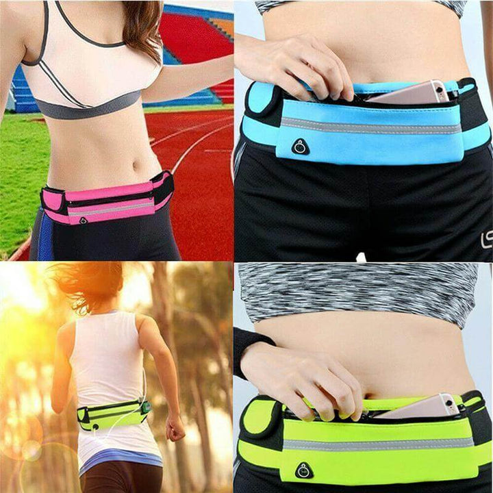 Water-Resistant Running Waist Belt – 1+1 FREE Fitness & Travel Storage Pack | Stornfield