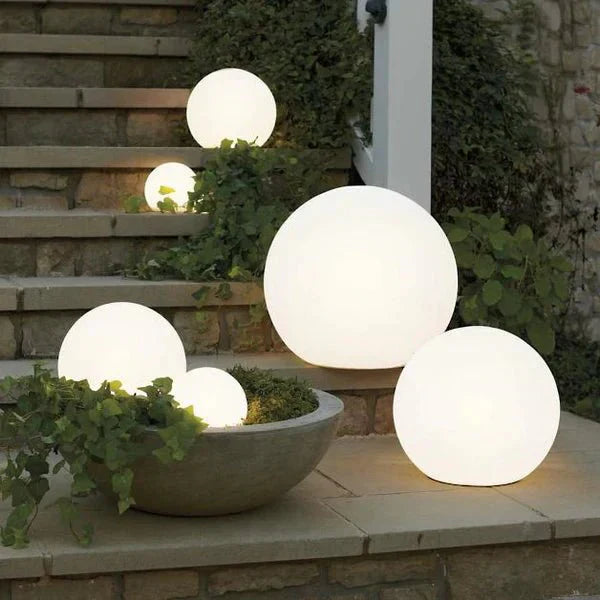 Stornfield | Outdoor Globe Light - Wireless, Weatherproof, 16 Color LED Sphere Light