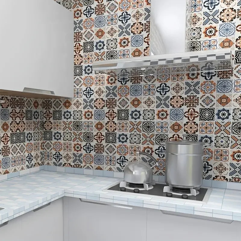 Waterproof PVC Wall Sticker Self-Adhesive Kitchen Bathroom Wallpaper | Stornfield