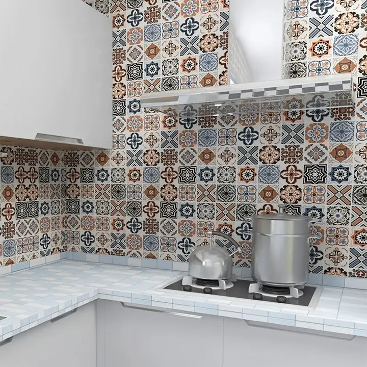 Waterproof PVC Wall Sticker Self-Adhesive Kitchen Bathroom Wallpaper | Stornfield