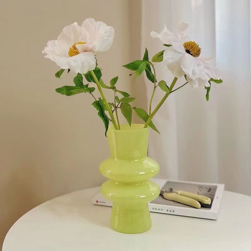 Stornfield | Wave-shaped Glass Flower Vase