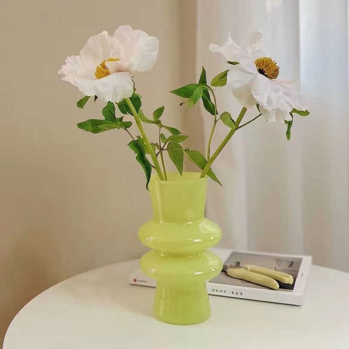 Stornfield | Wave-shaped Glass Flower Vase