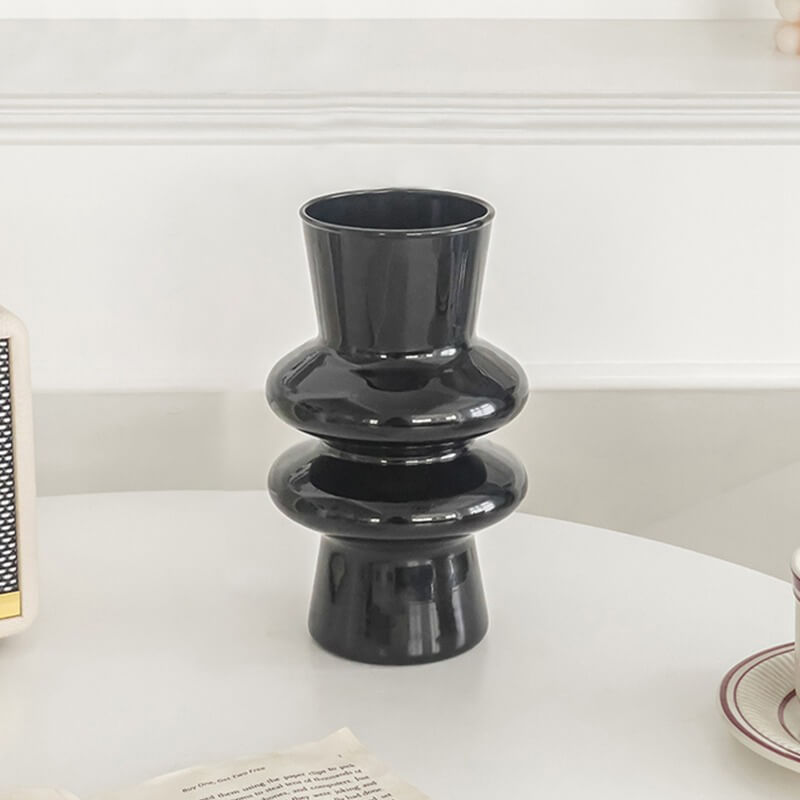 Stornfield | Wave-shaped Glass Flower Vase