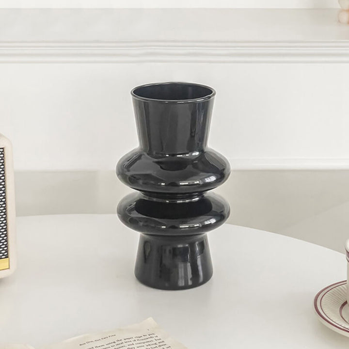 Stornfield | Wave-shaped Glass Flower Vase