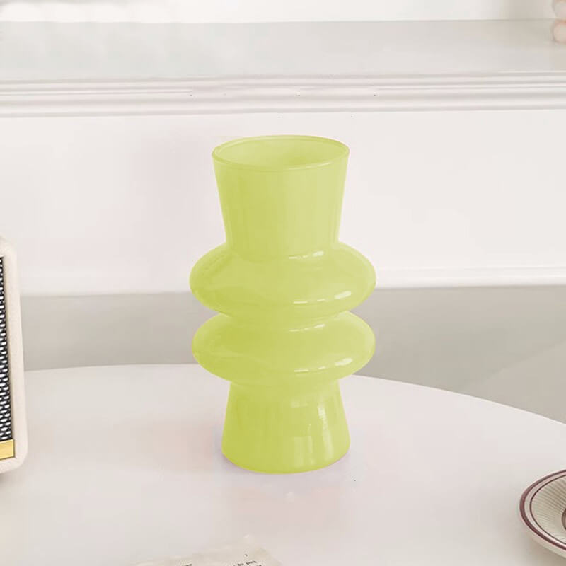 Stornfield | Wave-shaped Glass Flower Vase