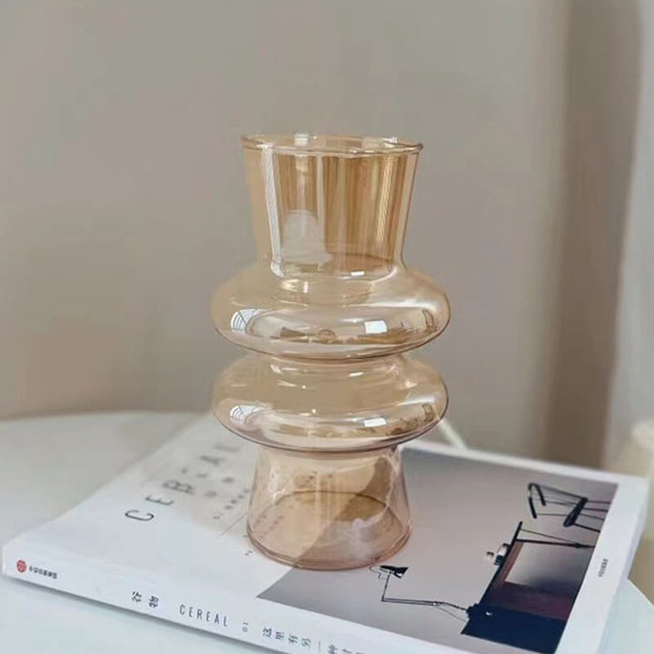 Stornfield | Wave-shaped Glass Flower Vase