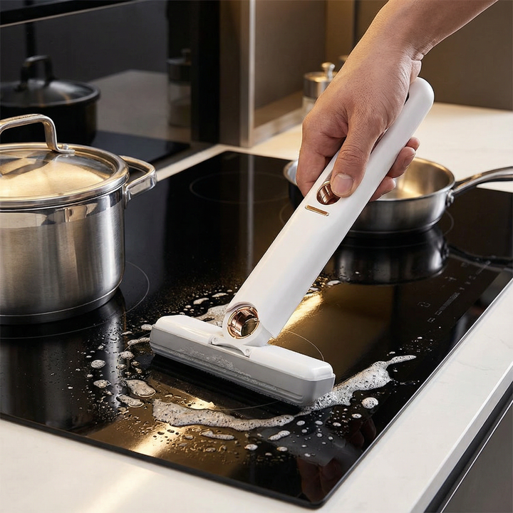 Mini cleaning stick with squeegee | Stornfield