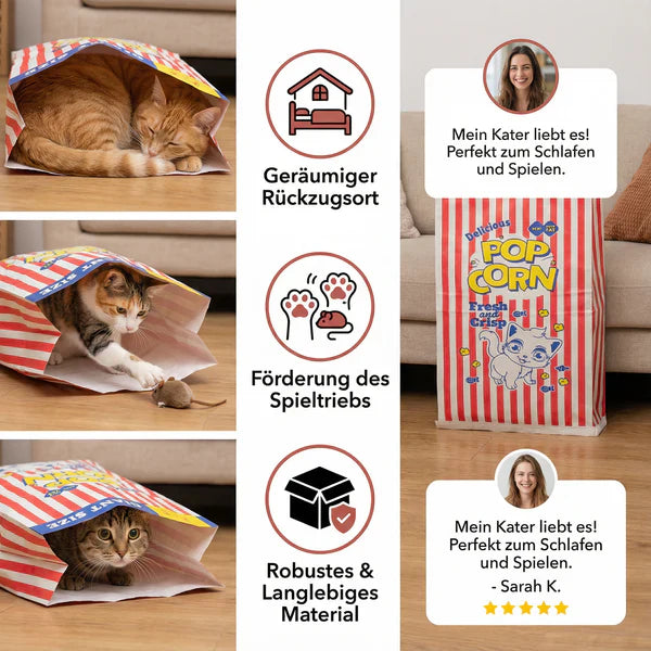 Stornfield Hide and Seek Kraft Paper Toy for Dogs & Cats