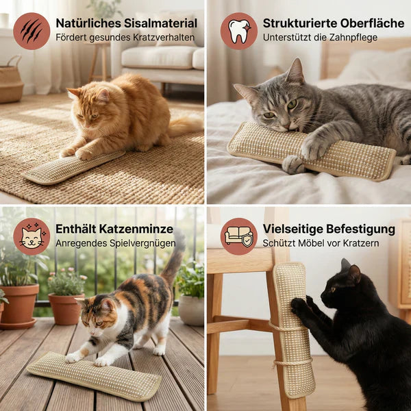 Stornfield durable and sturdy catnip scratching pillow for cats