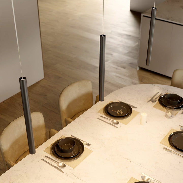 Stornfield | RayAura Minimalist LED Pendant Light | Modern Design | Elegant Ceiling Lamp for Living Room & Office