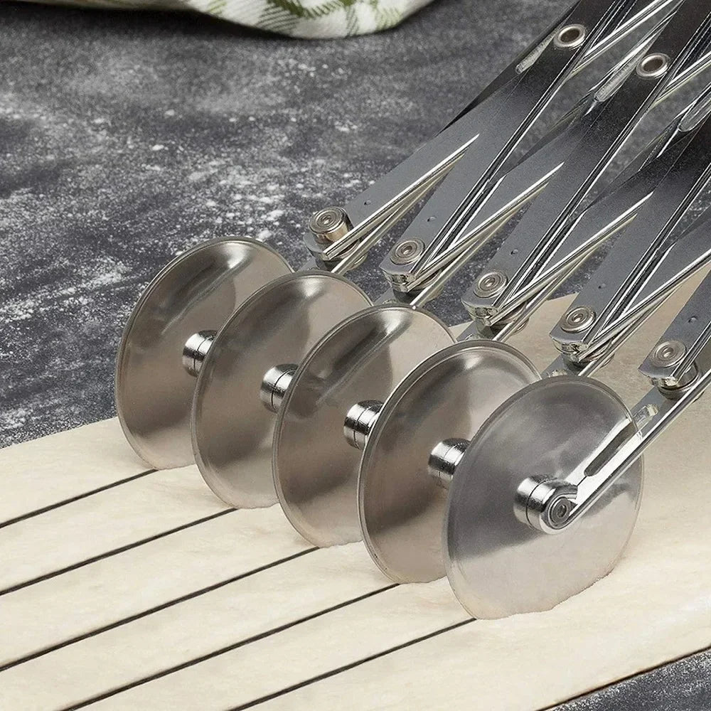Stainless steel dough cutter | Dough roller tool