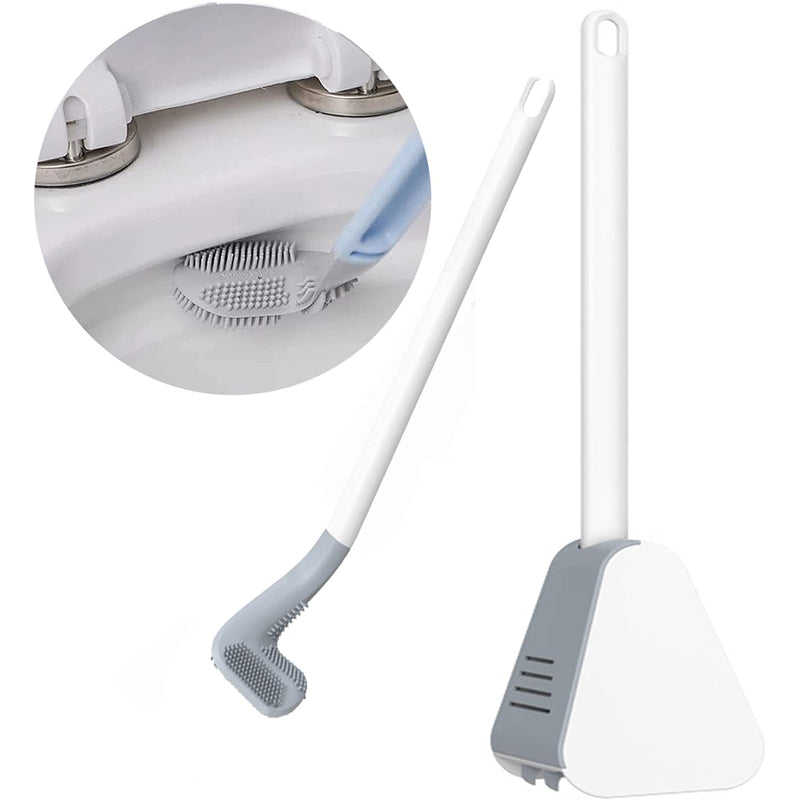 Stornfield | Flexible Silicone Toilet Brush with Long Handle