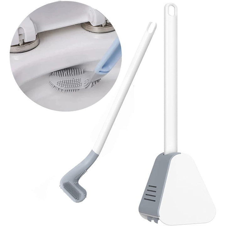 Stornfield | Flexible Silicone Toilet Brush with Long Handle