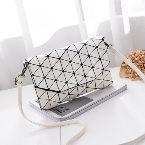Abstract Geometric Matte Shoulder Bag | Stornfield