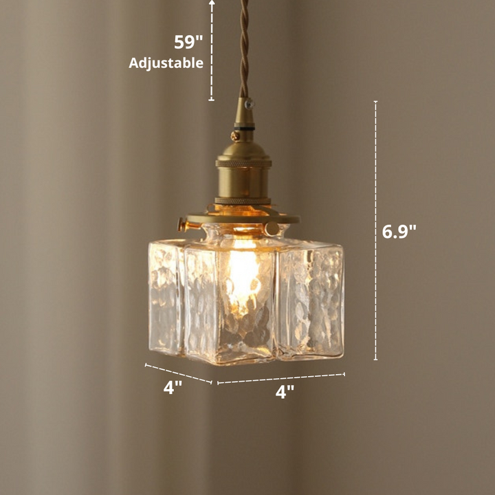 Whitley - Vintage Glass Hanging Lamps | Stornfield