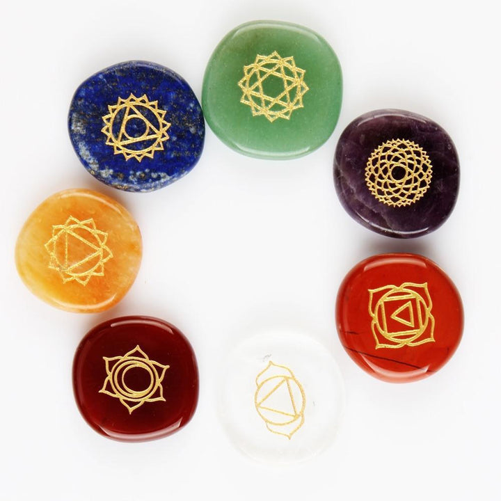 Stornfield | Pierres de guérison des chakras 7 pièces