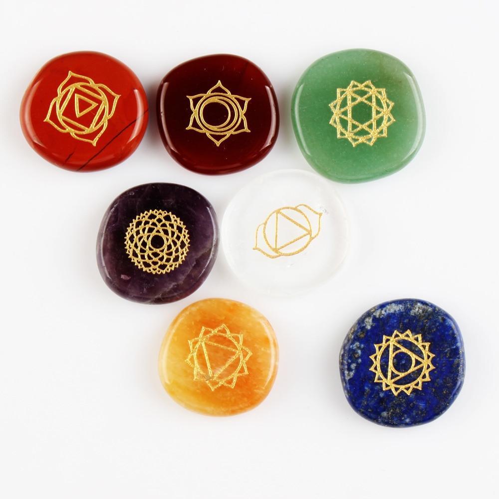 Stornfield | Pierres de guérison des chakras 7 pièces