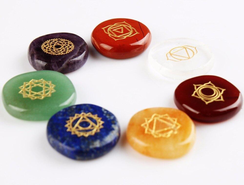 Stornfield | Pierres de guérison des chakras 7 pièces