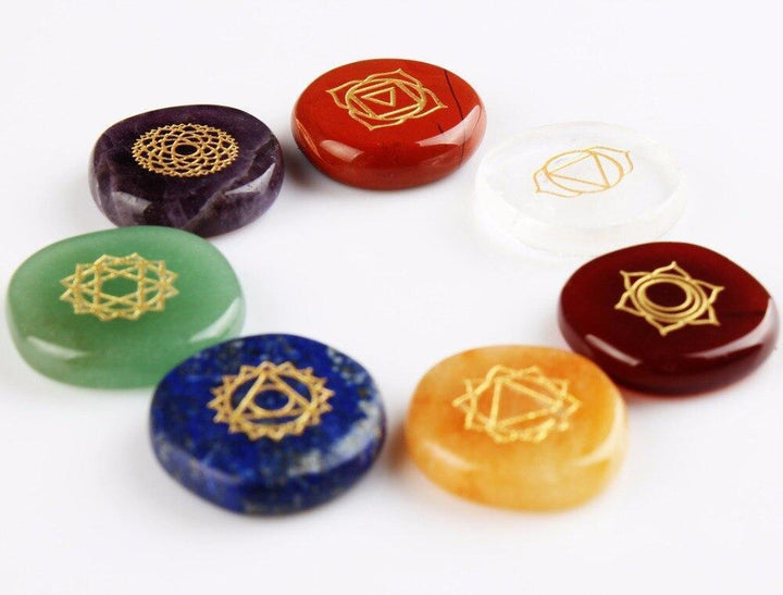 Stornfield | Pierres de guérison des chakras 7 pièces
