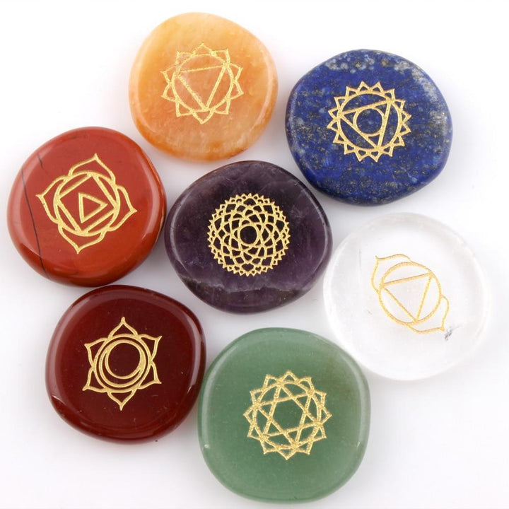 Stornfield | Pierres de guérison des chakras 7 pièces