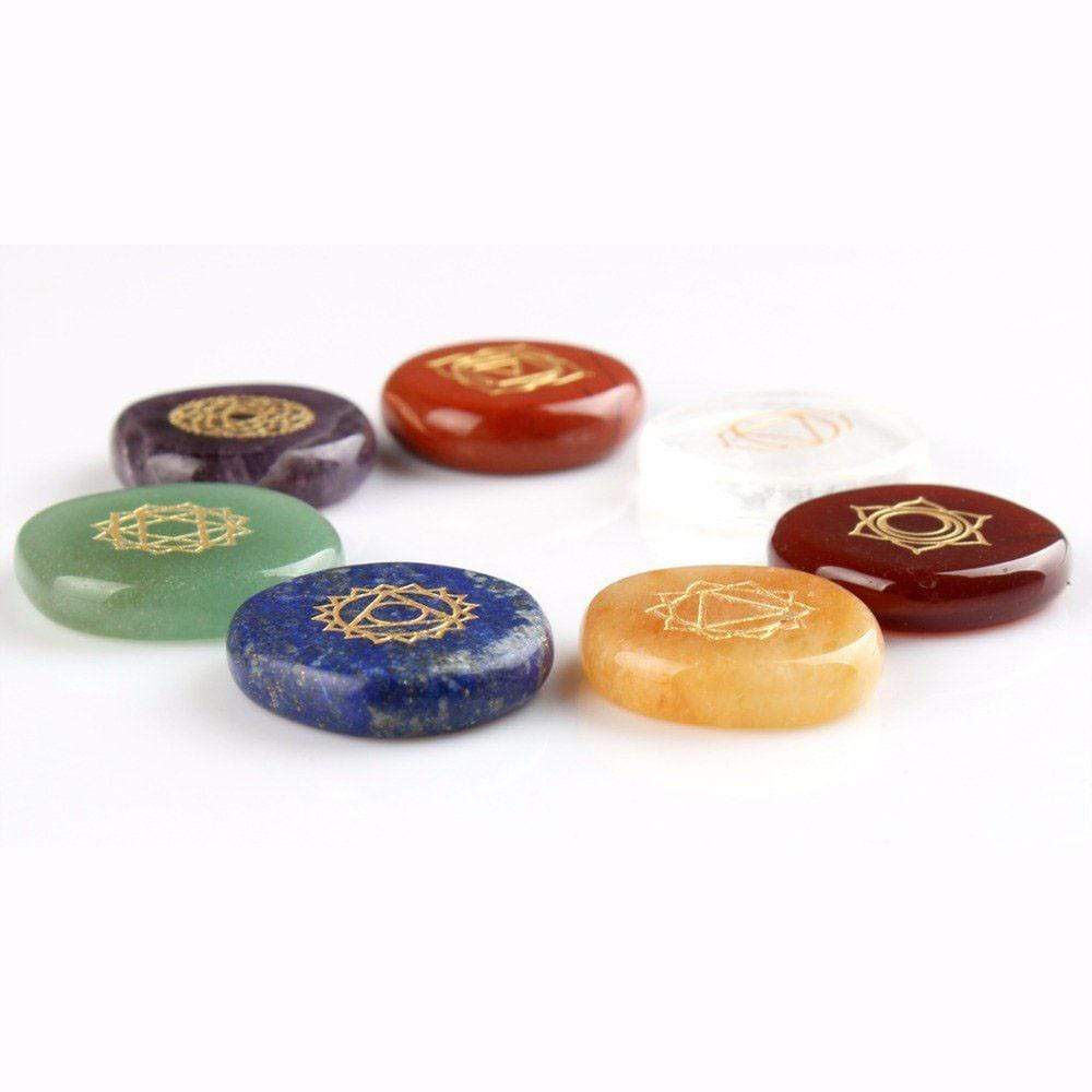 Stornfield | Pierres de guérison des chakras 7 pièces