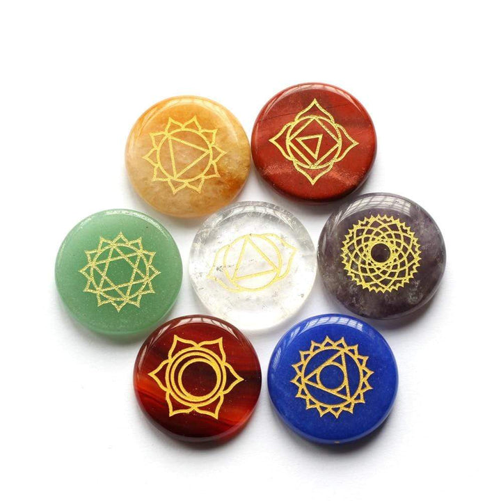 Stornfield | Pierres de guérison des chakras 7 pièces