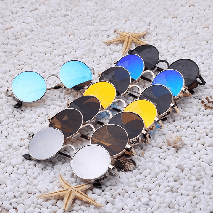 Stornfield | Vintage Steampunk Round Sunglasses Limited Edition