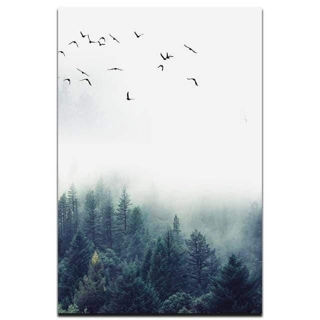 Stornfield | 3-Piece Nordic Forest Landscape Wall Art