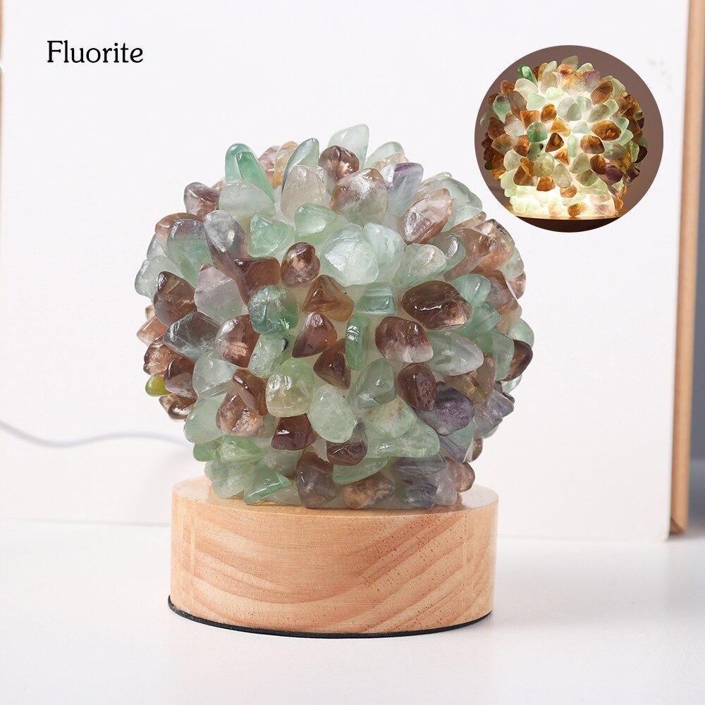 Stornfield | Aventurine Quartz Crystal Lamp