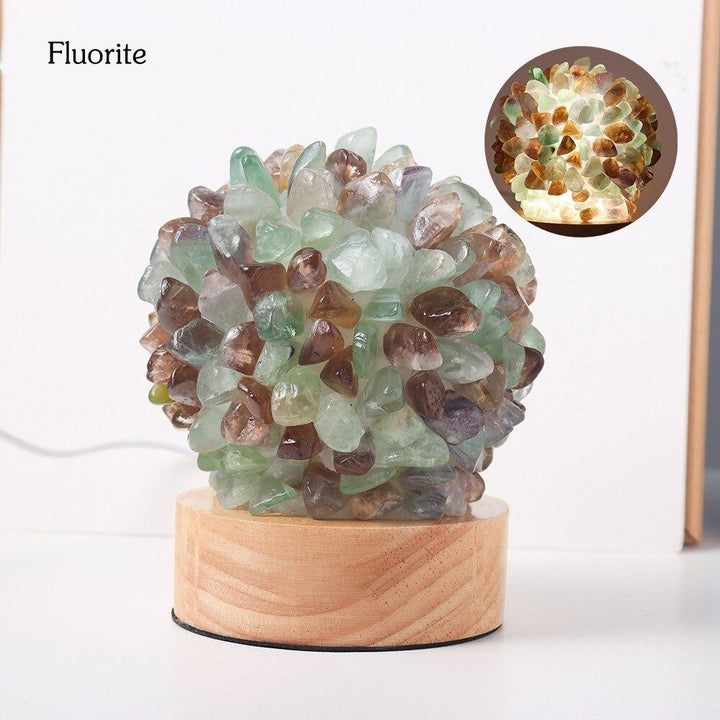 Stornfield | Aventurine Quartz Crystal Lamp