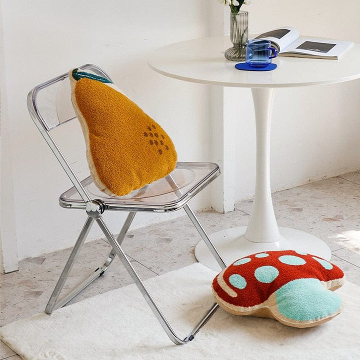 Stornfield | Mushroom, Pear, and Strawberry Cushion