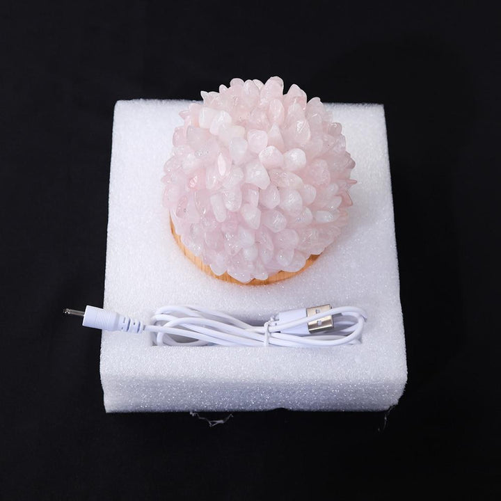 Stornfield | Aventurine Quartz Crystal Lamp