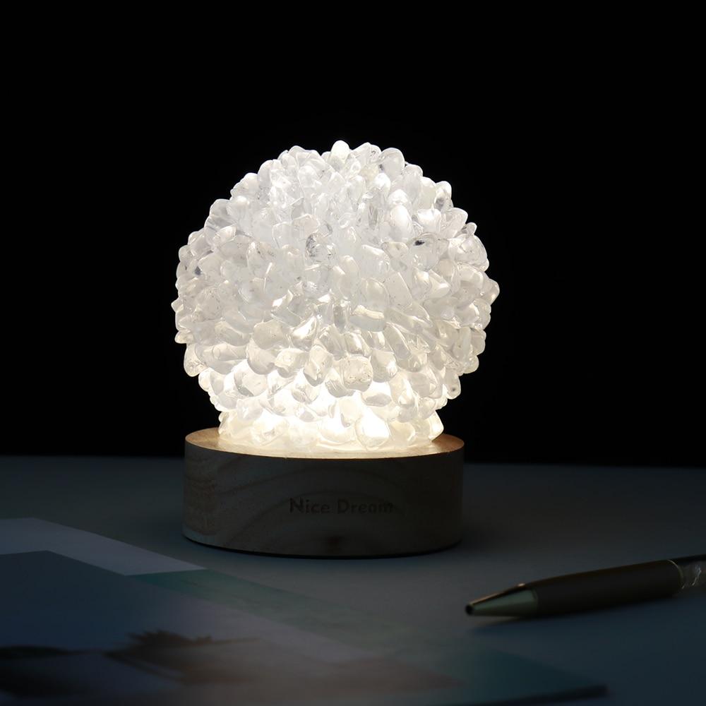 Stornfield | Aventurine Quartz Crystal Lamp